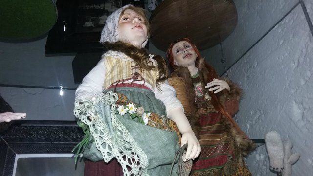 Выставка кукол в магазине Дело и Забава (междугородний Автовокзал). Красноярск 2015