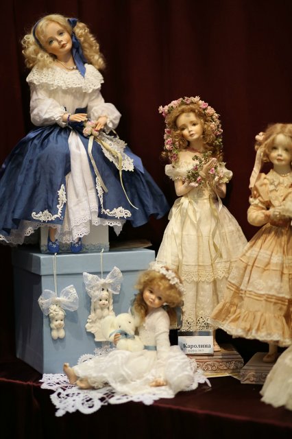 Великолепие выставки "Искусство Куклы" 11 декабря 2015 г