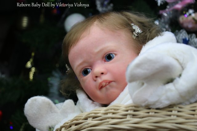 Настенька из сказки Морозко! Куколка реборн Виктории Вишни