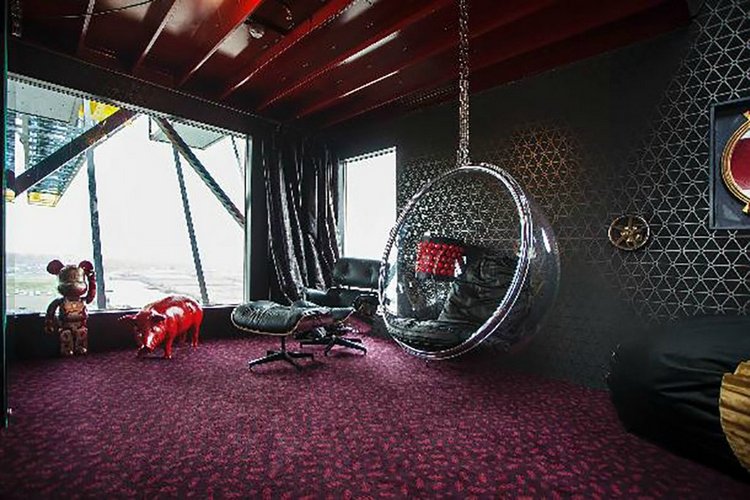 ЗАВИСНУТЬ В ВОЗДУХЕ... Oдин из самых необычных отелей в Мире, Amsterdam, Нидерланды