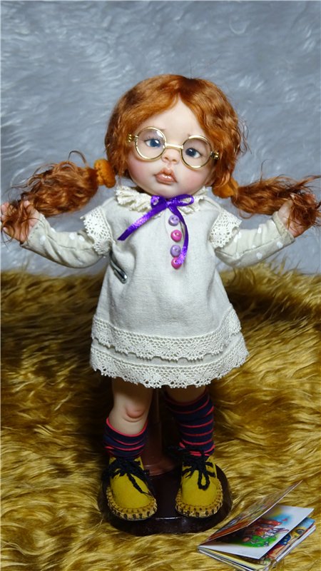 Альма и Русские Сказки. Авторская кукла Кондашовой Ирины