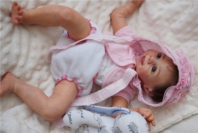 Еще одна улыбашка. Кукла реборн Наталии Коноваловой