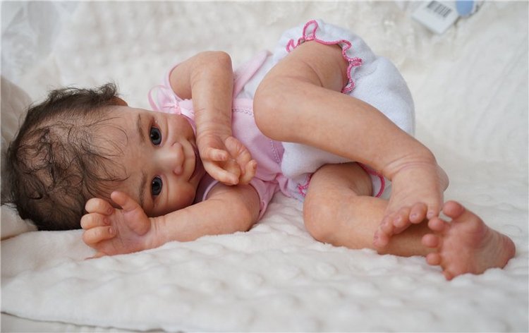 Еще одна улыбашка. Кукла реборн Наталии Коноваловой (фото 10)