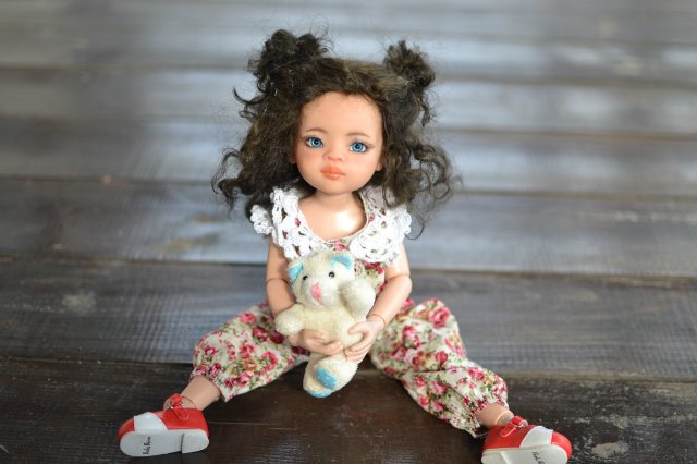 Жизнь в движении. Кукла Paola Reina ООАК