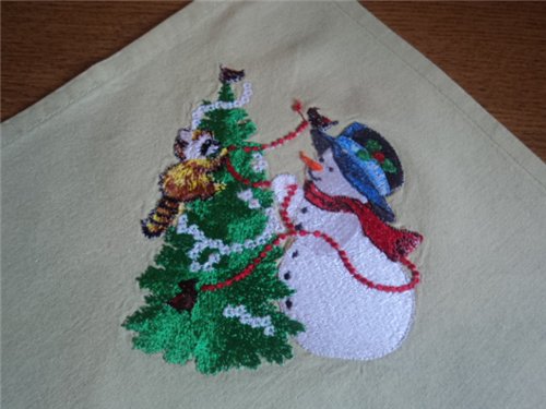 Другие наши увлечения: машинная вышивка