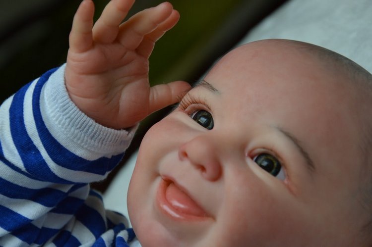 Малыш "Пойдем гулять!" — Куклы Реборн (Reborn): работы мастеров