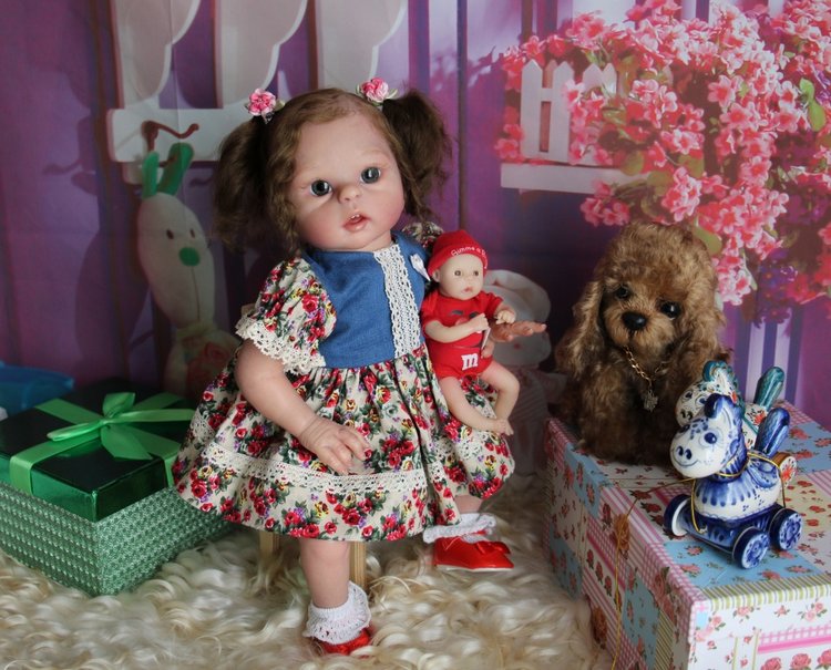 Луночка — Куклы Реборн (Reborn): работы мастеров (фото 10)