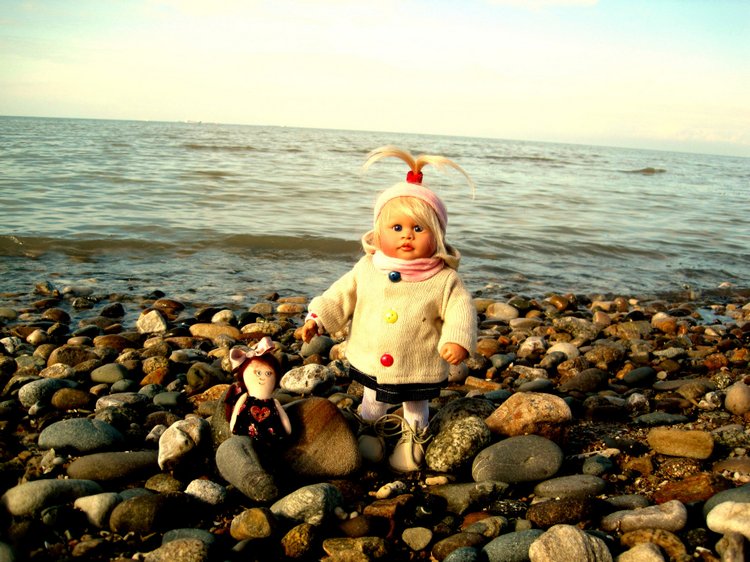 Путешествие к морю. Коллекционная кукла Фрося. Flori, Rolanda Heimer, Schildkrot