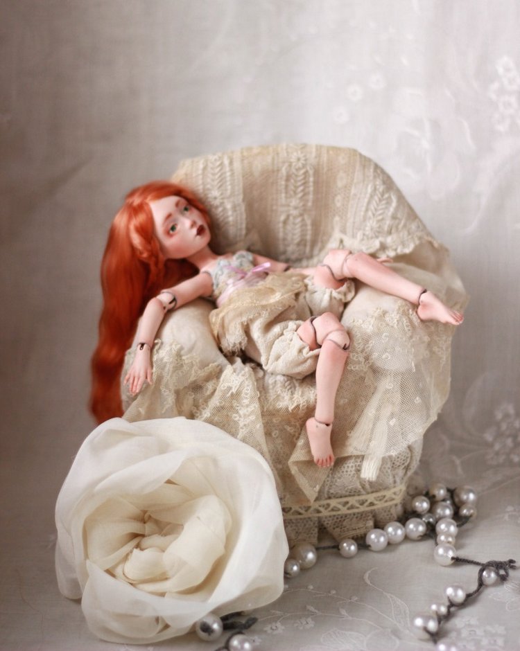 Девочки-эльфийки от Skvorkadolls. Шарнирные авторские куклы