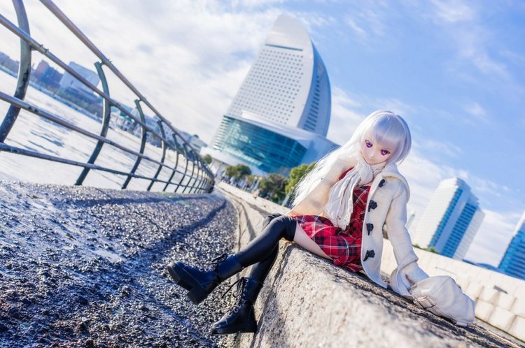 Красивые волшебные фотографии кукол от Azure Япония