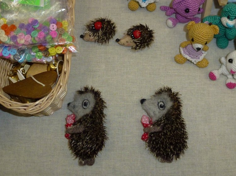 Весенний Бал Кукол на Тишинке: Ёжики (фото 7)