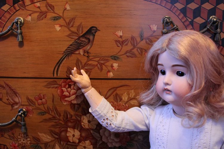 Антикварная кукла Бруно Шмидт. Само очарование (фото 7)