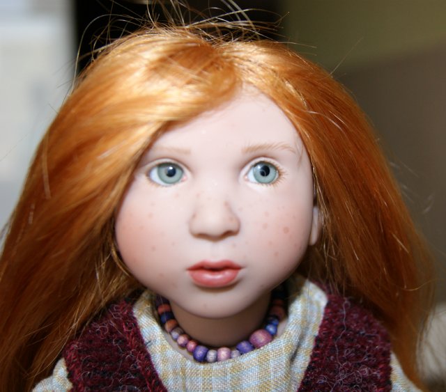 Коллекционная кукла Amelie - мое рыжее облачко