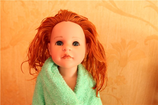 Cмена образа куклы. Жизель, Gotz (фото 2)