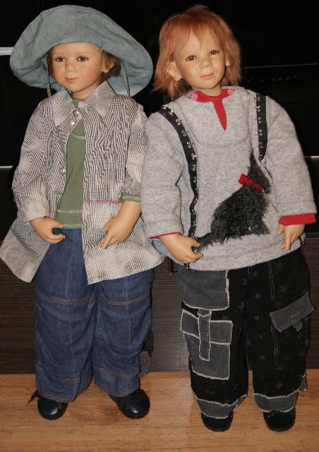 Плакса - вакса Инке и веселые девчата и мальчишки - Поль, Хьго, Ива и Таночка