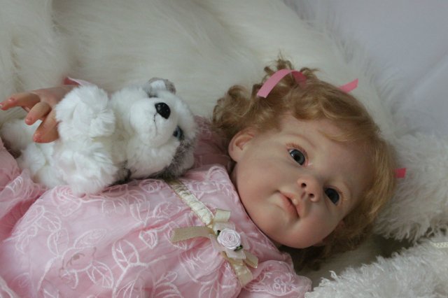 Луиза или Лизонька... Девочка реборн Виктории Вишни (фото 3)