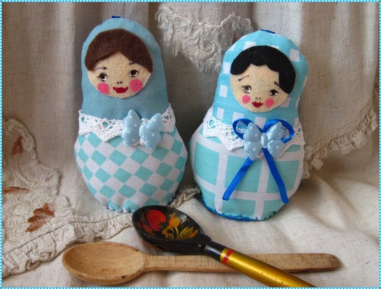 Авторские куклы Матрёшки — Куклы и игрушки Тильда (Tilda): фото (фото 6)