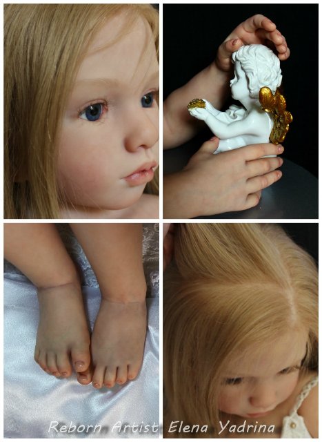 Сама нежность... Куклы реборн Елены Ядриной