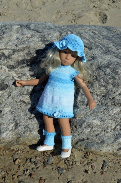 Бабье лето... Кукла Саша Sasha Doll Gingham