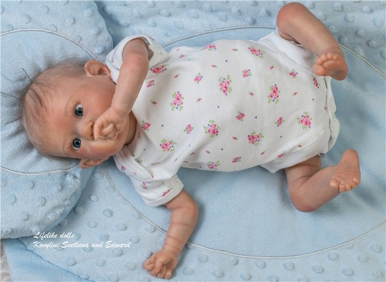 Маргаритка, кукла-реборн Ковылиных Светланы и Эдуарда