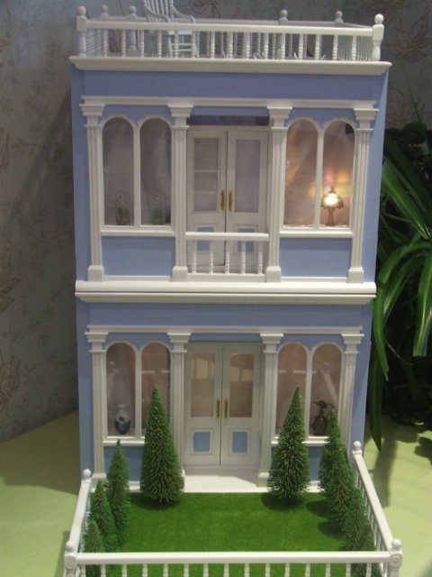 Коттедж для маленькой аристократки или дом своими руками для БЖД-малышей (фото 6)