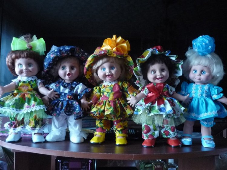 Наши обновочки. Фейсинки — Куклы Galoob Baby Face (Фейсинки): винтаж 90 (фото 10)