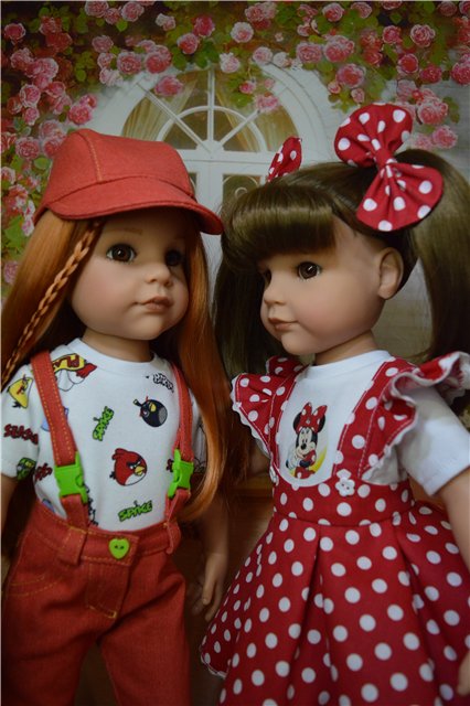 Коллекция нарядов для девочек Готц "Пойдем, погуляем!"