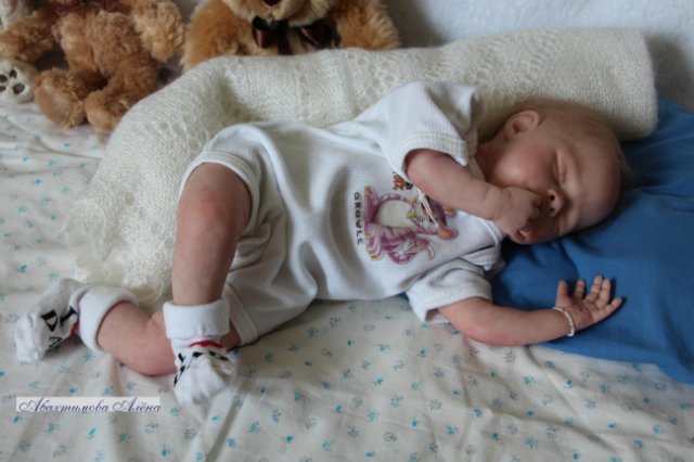 Кукла реборн Миля. Молд Sadie (фото 2)