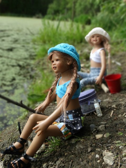 Мои рыбачки — Куклы Annette Himstedt (Аннетт Химстедт): коллекционные