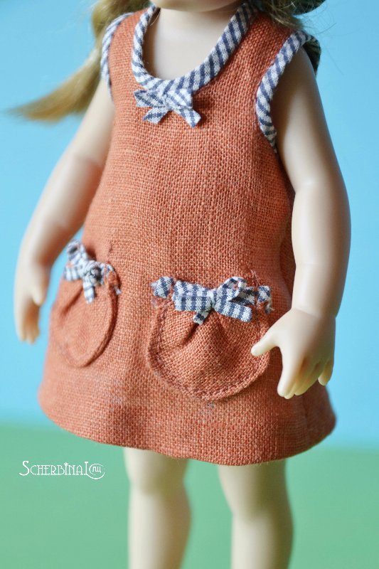 Летняя коллекция платьев для маленьких кукол (фото 2)