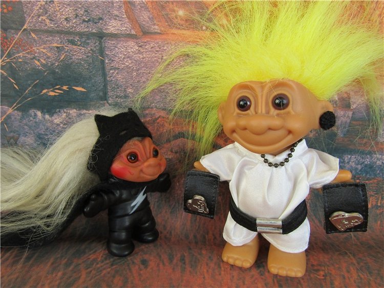 Да здравствуют подарки — Игрушки Тролли (Trolls): винтажные Dam и Russ