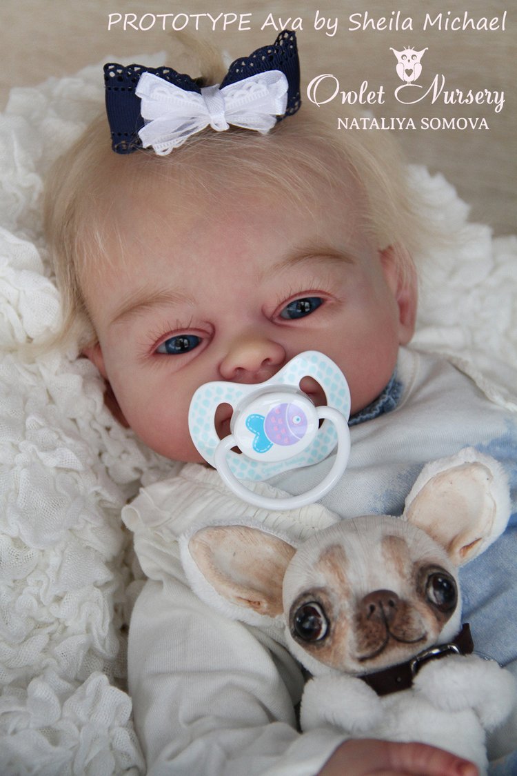 Сильвия - мой прототип Ava от скульптора Sheila Michael. Кукла реборн Наталии Сомовой