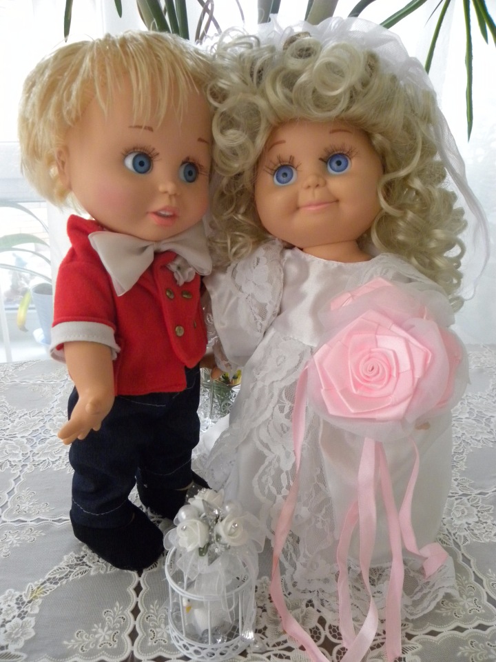 Ах, эта Свадьба, свадьба — Куклы Galoob Baby Face (Фейсинки): винтаж 90 (фото 9)