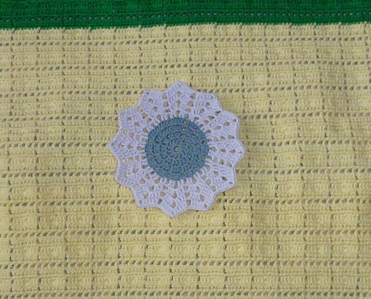 Абажуры из вязаных салфеток