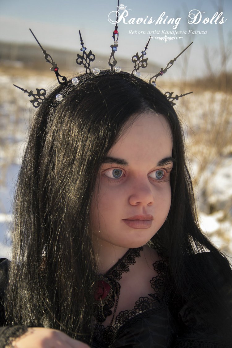 Готичная Габриэль. Gothic girl Mahafsoun