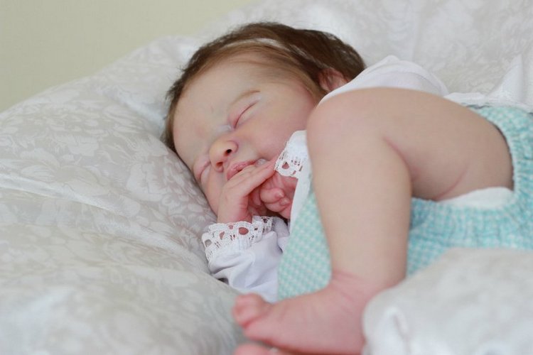 Маленькая бусинка Америкус, кукла реборн Беспаловои Жанны (фото 10)