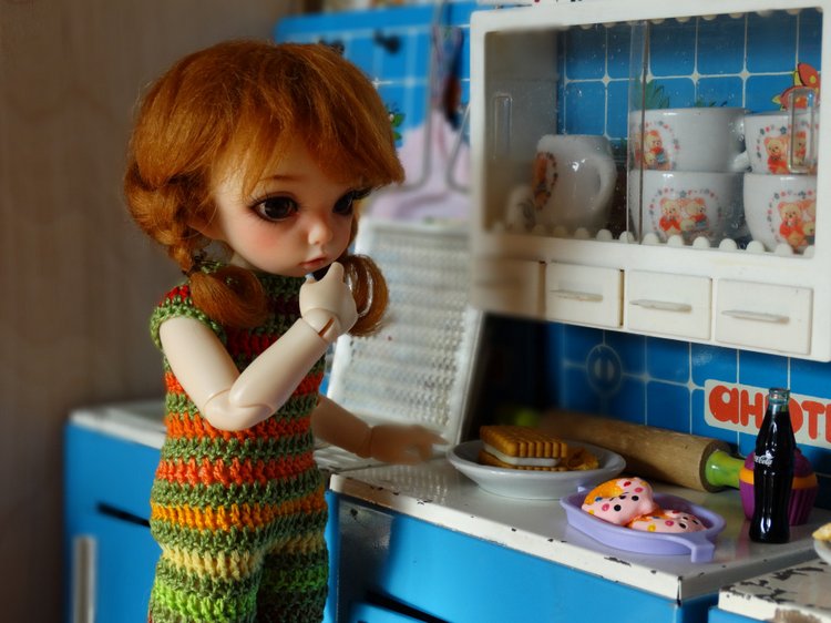 Девочки на кухне — Фотоистории с куклами BJD (БЖД): сериалы (фото 7)