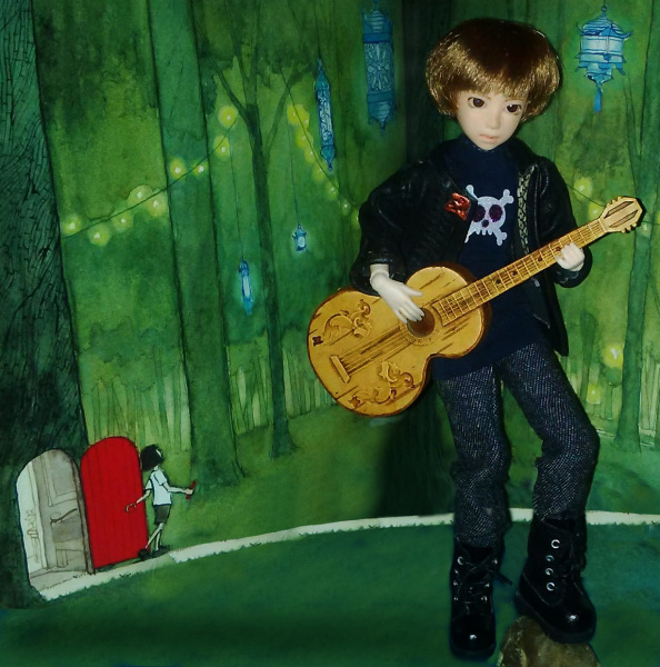 Женька, Данька и гитара — Куклы и тела Obitsu (Обитсу): 1/6 (фото 3)