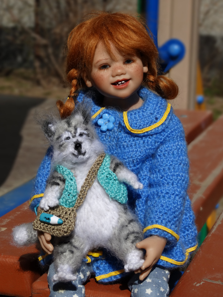 Кукла Annette Himstedt Лиля и Васька (фото 10)