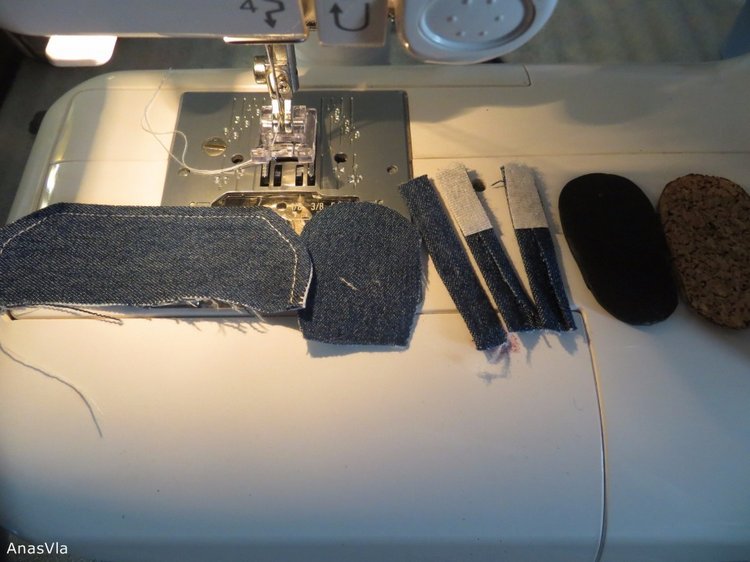 Кеды для Мари Мастер класс по кукольной обуви (фото 5)