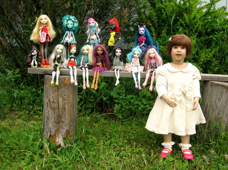 Лерочка и её куклы. Коллекционная кукла Лена Sissel Skille