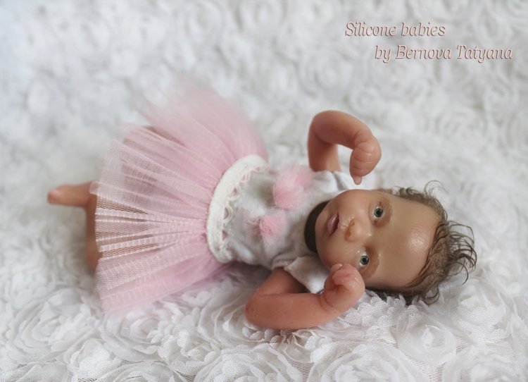 Силиконовая малышка Анна №2 Берновой Татьяны (фото 7)