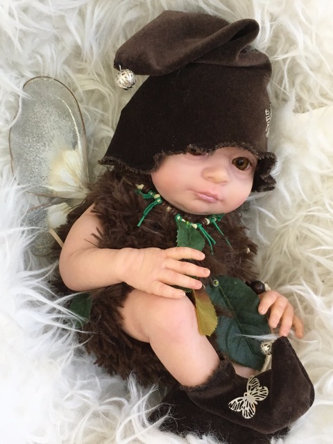 Лесной Эльфёныш,кукла-реборн Элины Кудрявцевой