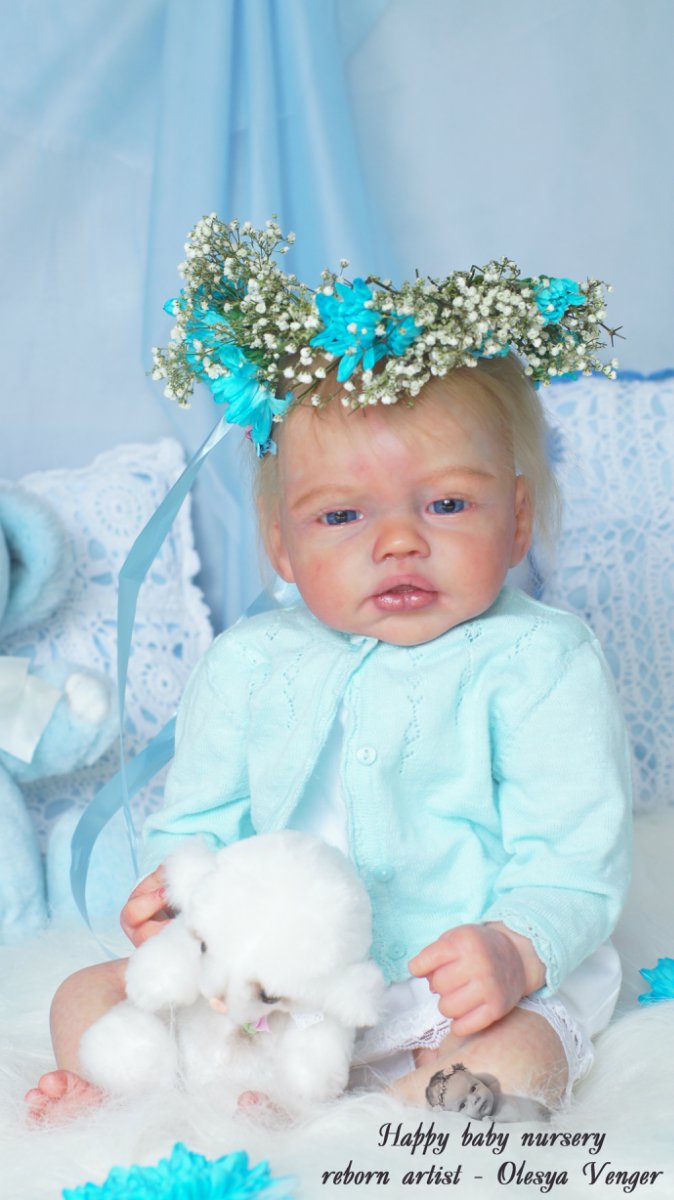 Моя маленькая Бэль. Кукла реборн Олеси Венгер (фото 2)