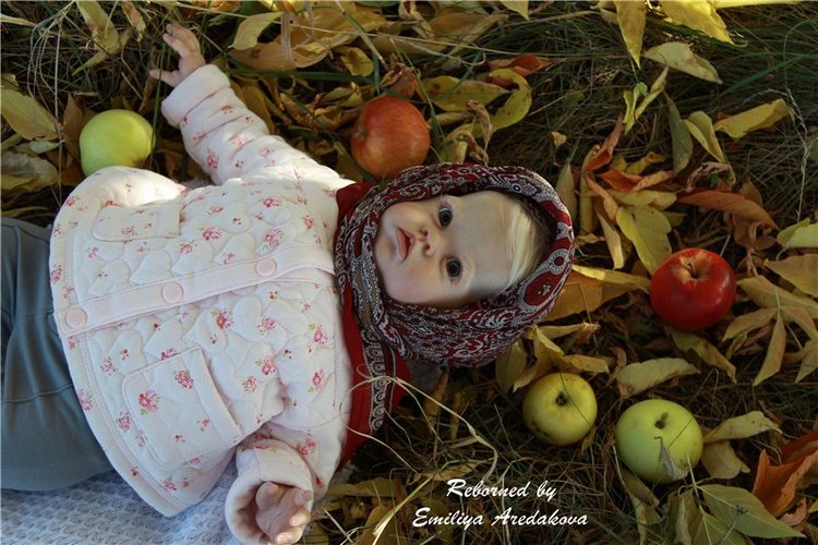 Машенька, Маруся, Манюнечка. Кукла ребрн Эмилии Аредаковой (фото 10)