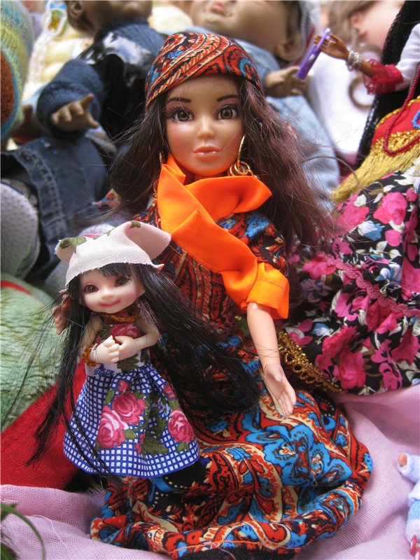 Маленькая цыганочка Рада — Куклы Fairyland (ФэйриЛэнд): BJD (БЖД)