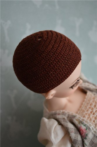 Изготовление клеевого парика для куклы своими руками из сарана: Мастер класс (фото 2)