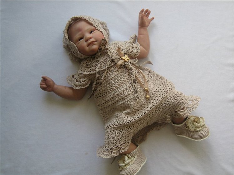 Платье цвета Кофе с молоком (фото 2)