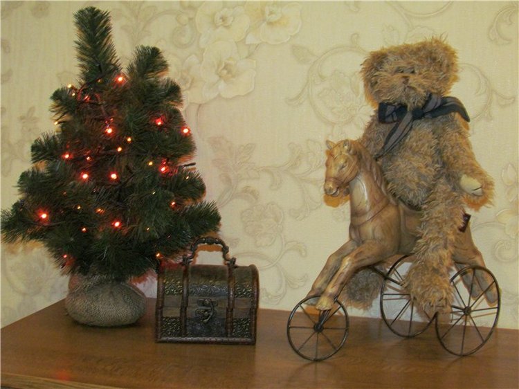 В преддверии Нового года... или новогодняя фотосессия Мишек