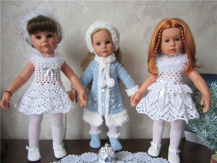 Обновки под ёлочку — Одежда и обувь для кукол своими руками: фото